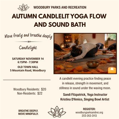 Yoga and sound bath